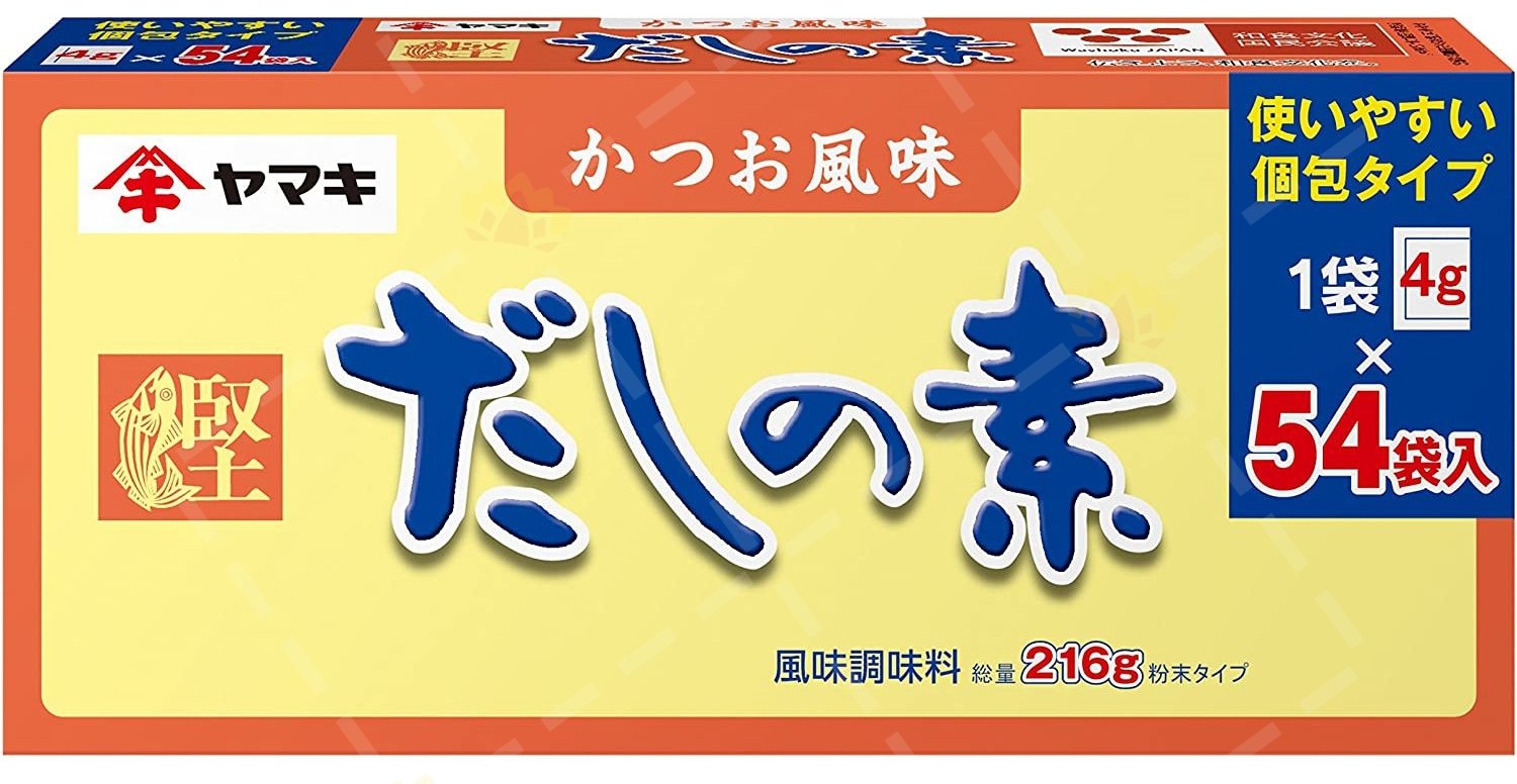 YAMAKI- Dashino-Moto Japanese Kelp & Bonito Soup Stock Powder (54 Sachets)