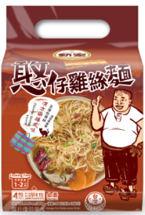 新宏- 憨仔雞絲麵[漢方藥膳風味]268g (4個裝)