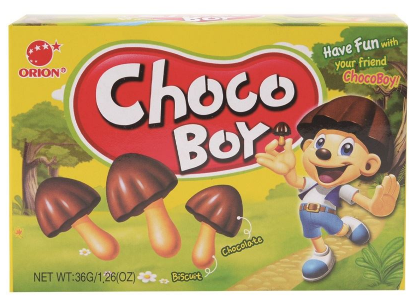 ORION- Choco Boy Chocolate Biscuit 36g (BBD:27/10/2025)