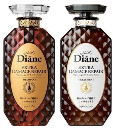 Moist Diane - 香水貴油 深層修護套裝(洗髮露450ml+護髮素450ml)