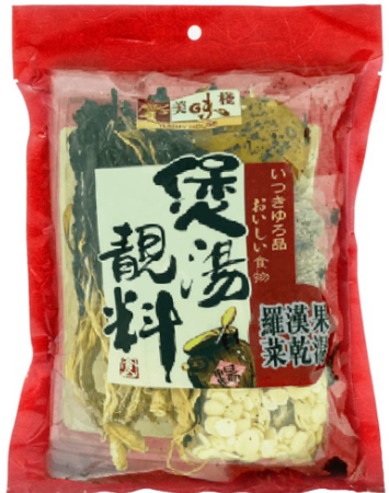 美味棧- 羅漢果菜乾湯包126g