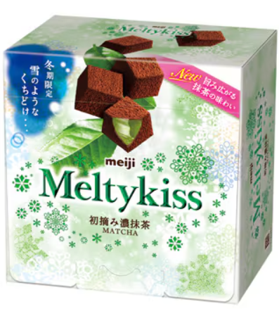 明治Meiji- Meltykiss雪吻朱古力[抹茶]53g