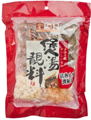 美味棧- 清熱止咳潤肺湯包(無陳皮)120g