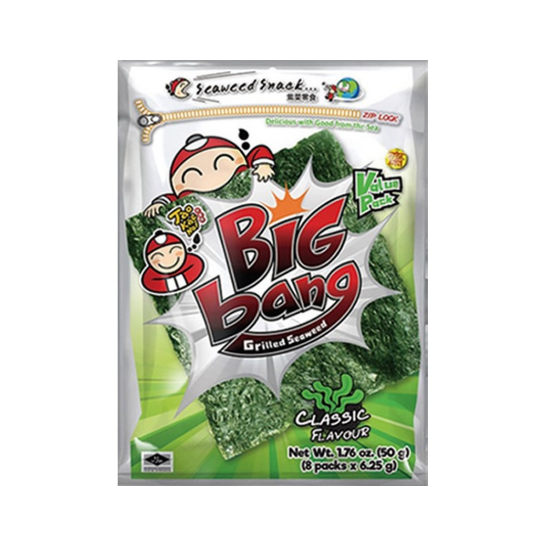 TAOKAENOI- BIG BANG Grilled Seaweed (Classic Flavour) 8 packs