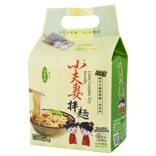 小夫妻拌麵-油蔥香乾拌麵 Little Couples Dry Noodle-Onion 492g