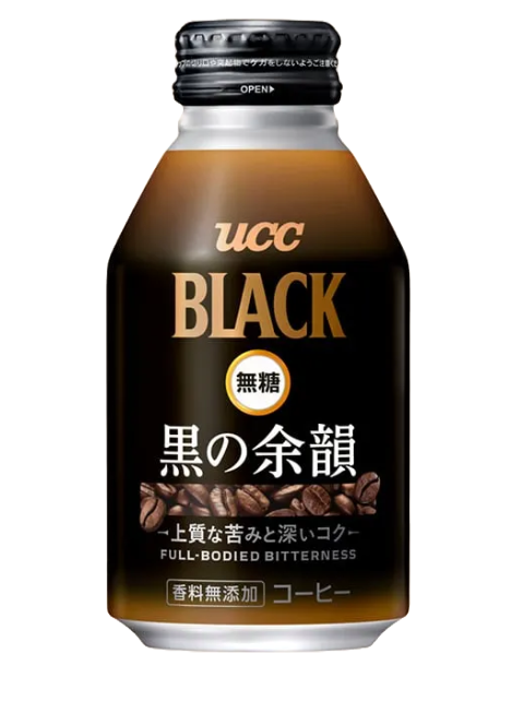 UCC Ueshima Coffee Black Unsweetened Kokuno Yoin Canned Coffee 275g