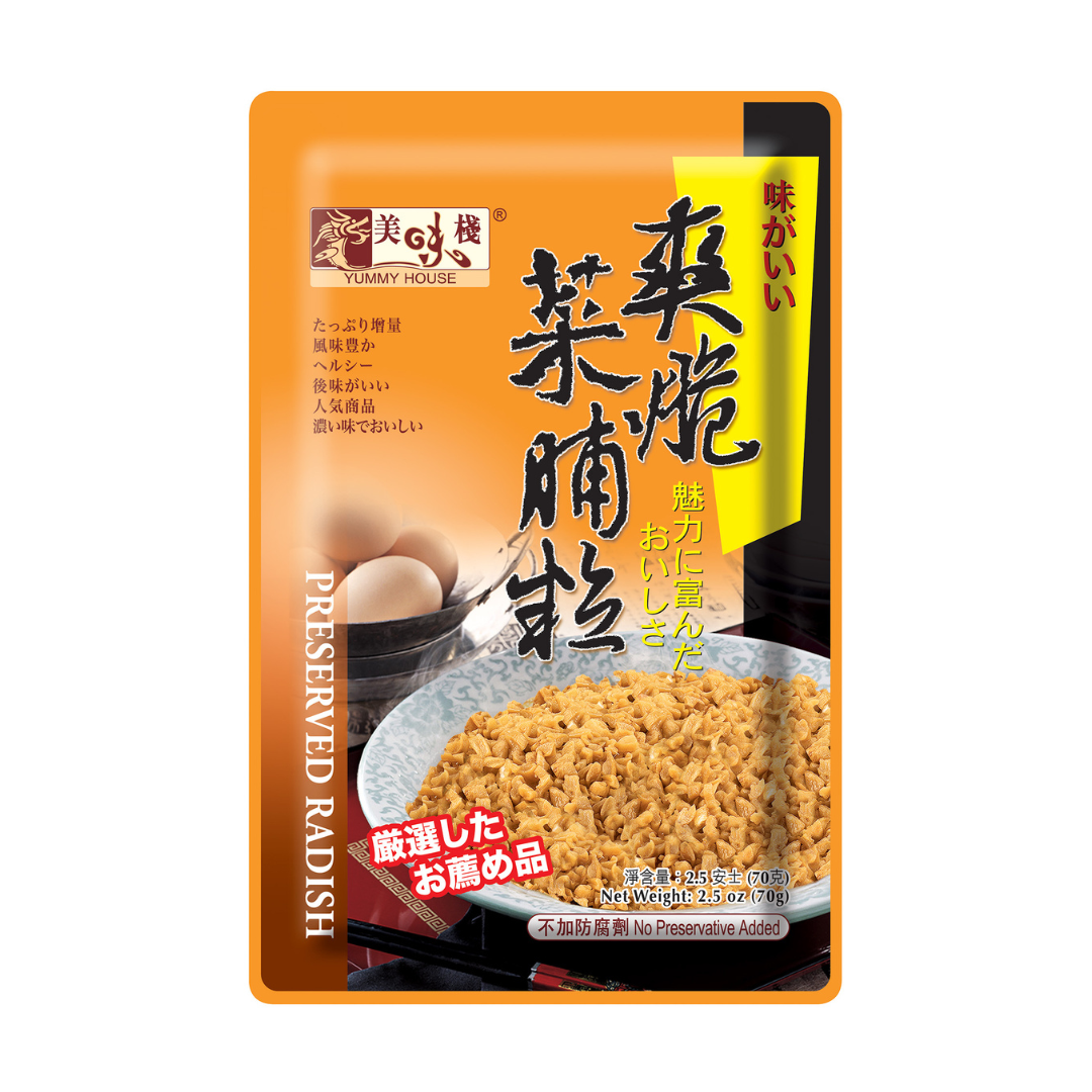 美味棧- 爽脆菜脯粒(3包裝)70g