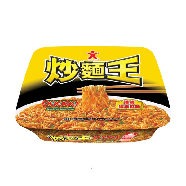 DOLL- Instant Bowl Fried Noodles [Five Spiced Pork] 120g