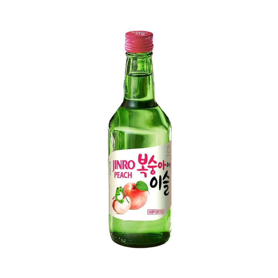 JINRO- Korean Soju [Peach Flavour] 360ml *13.5%Alc.