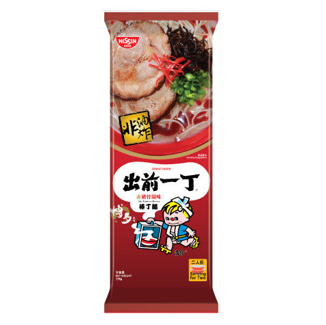 NISSIN- Demae Iccho Bar Noodle [Aka Tonkotsu Flavour] (1 pack) 178g