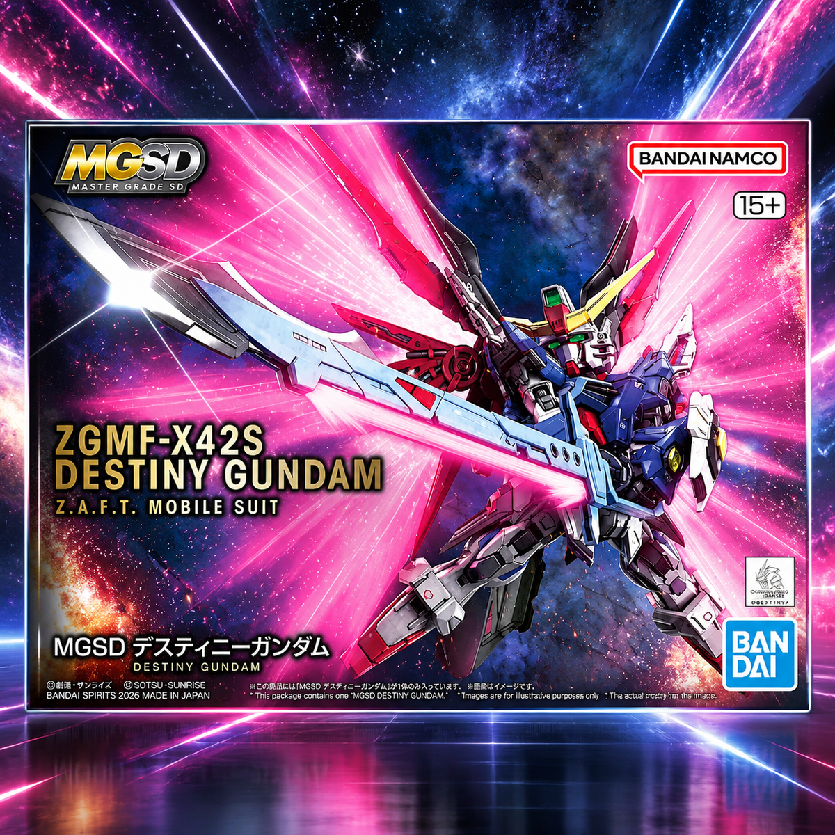 Bandai MGSD Destiny Gundam – Gundam SEED Destiny