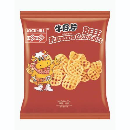 JACK ‘n JILL Potato Crunchies (Beef Flavour) 35g